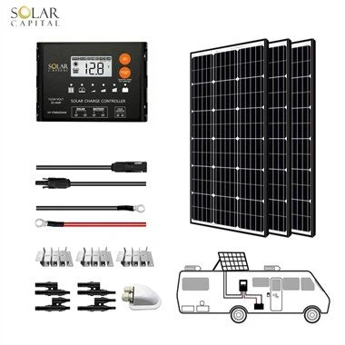 Kit solar fora de xarxa de 300 W 12 V